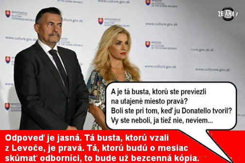Jediný logický dôvod prevozu...