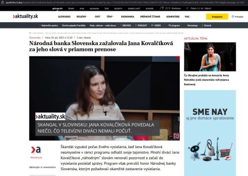 SKANGAL V SLOVINSKU!